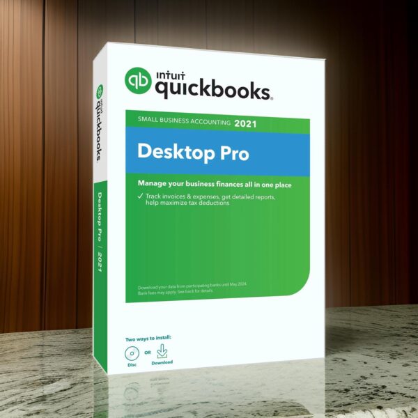 QuickBooks Desktop Pro Plus 2021 For Windows - Lifetime Subscription - USA Version