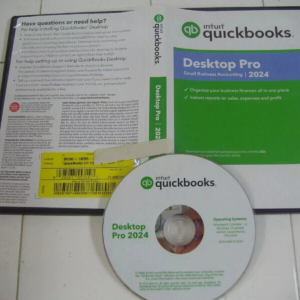 QuickBooks Desktop Pro 2024 DVD - Full version - USA